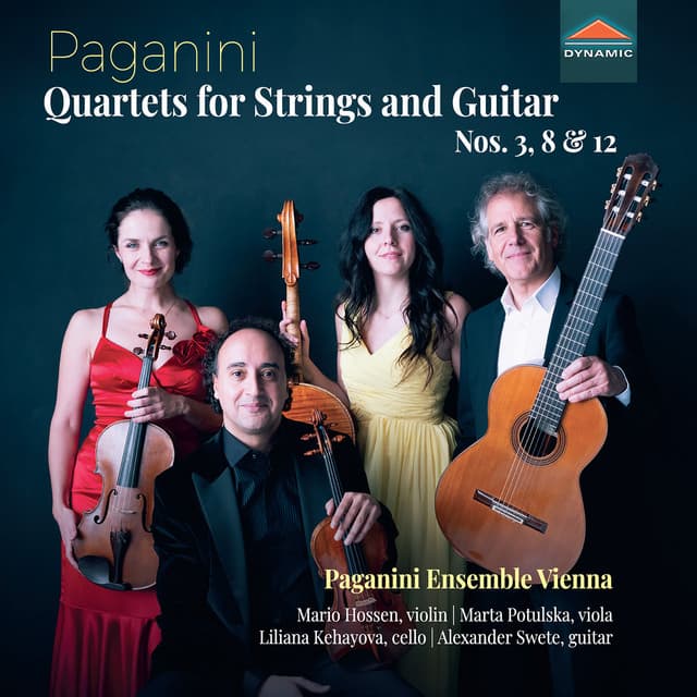 Paganini: Guitar Quartets Nos. 3, 8 & 12