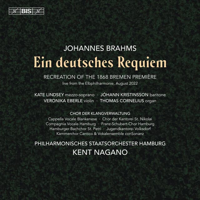 Brahms: Ein deutsches Requiem, Op. 45 (Bremen Version): III. Herr, lehre doch mich