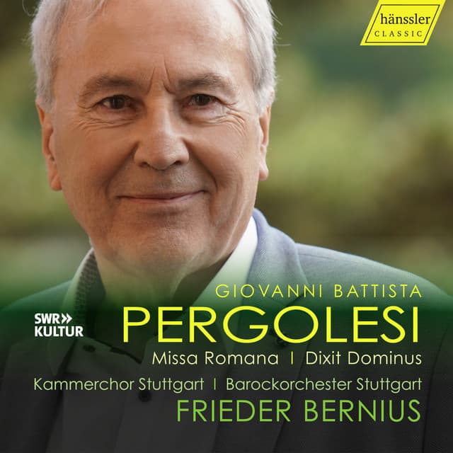 Giovanni Battista PERGOLESI - MISSA ROMANA & DIXIT DOMINUS