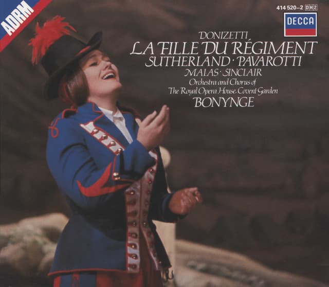 La fille du régiment, Act I: Ah mes amis, quel jour de fête!
