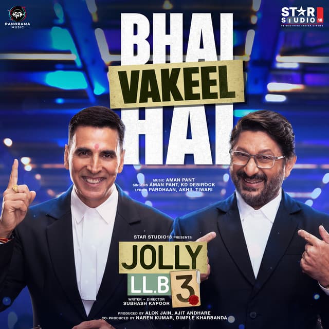 Bhai Vakeel Hai - From "Jolly LLB 3"