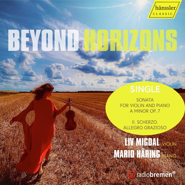 Sonata for Violin and Piano in A Minor op. 7 - II. Scherzo. Allegro grazioso