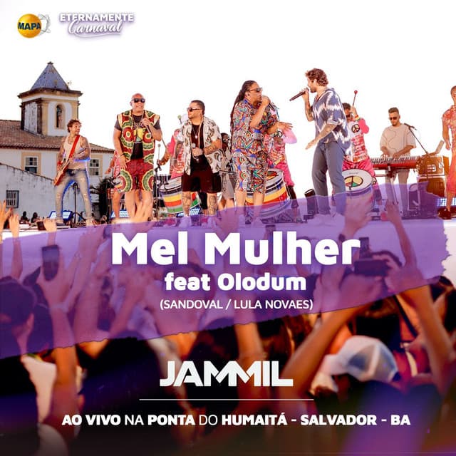 Mel Mulher (feat. Olodum) [Ao vivo]