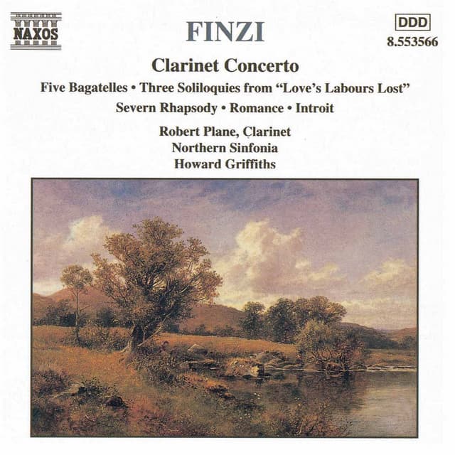 5 Bagatelles, Op. 23a (Arr. L. Ashmore for Clarinet & Strings): No. 2, Romance. Andante tranquillo