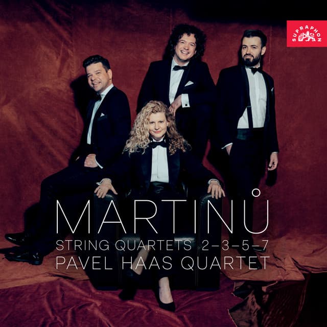 Martinů: String Quartets Nos 2, 3, 5, 7