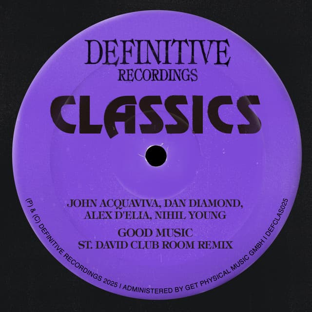Good Music - St. David Club Room Remix