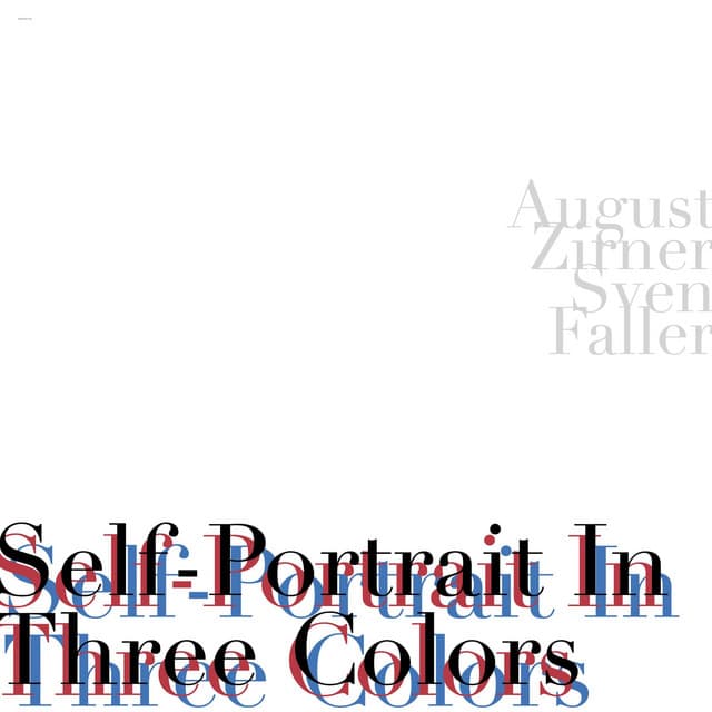 Self-Portrait in Three Colors